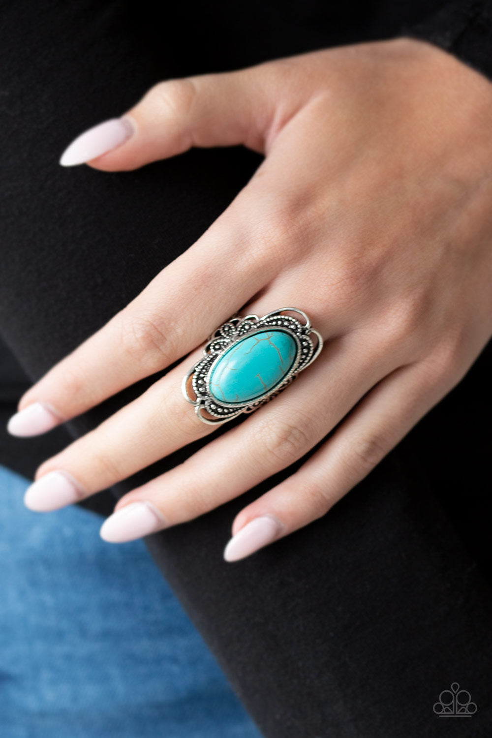 Desert Flavor - Blue - Paparazzi Ring