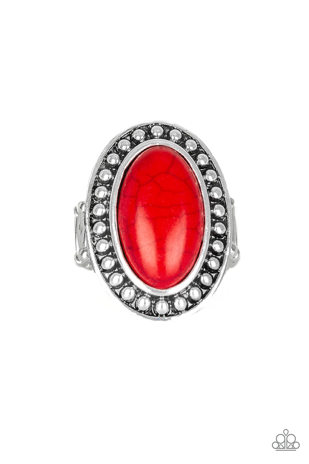 Desert Heat - Red - Paparazzi Ring