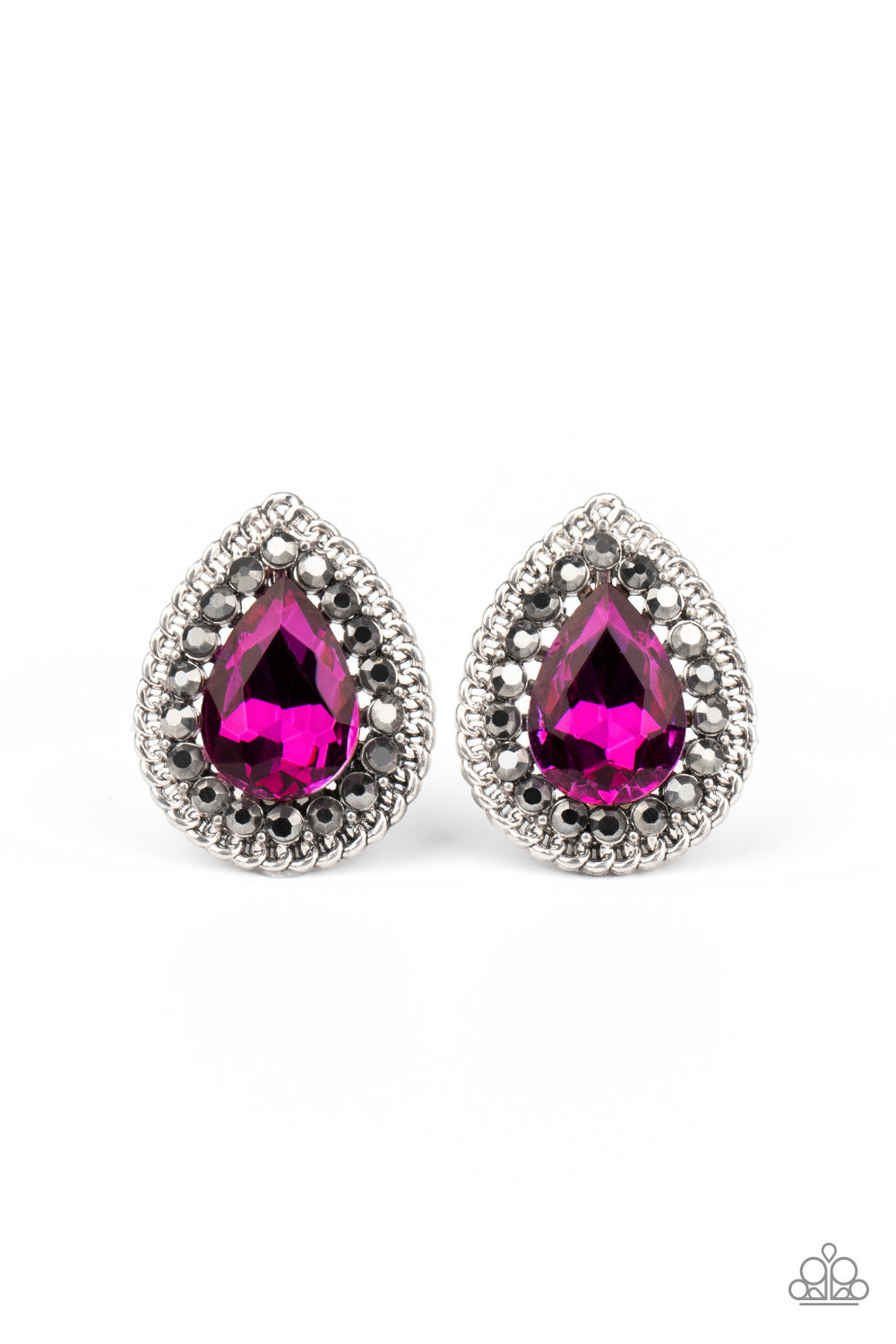 Debutante Debut - Pink - Paparazzi Earrings