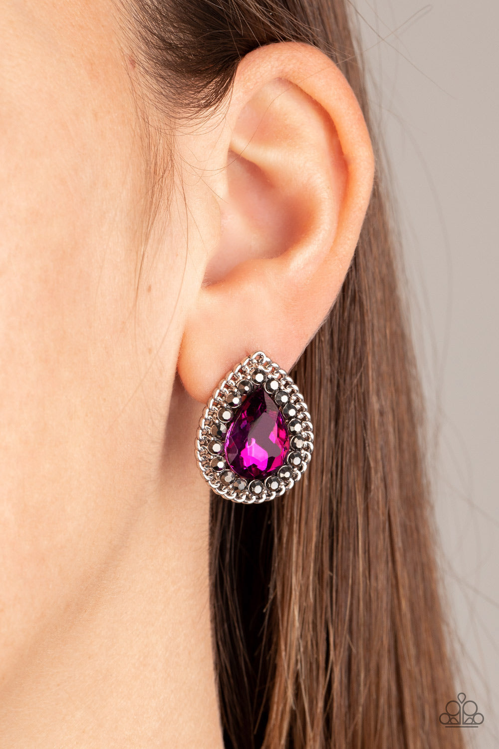 Debutante Debut - Pink - Paparazzi Earrings