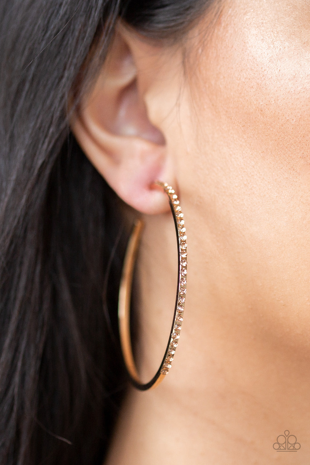 Trending Twinkle - Gold Hoop Earrings