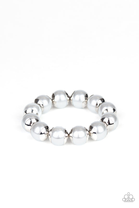 One Woman Show-Stopper - Silver - Paparazzi Bracelet