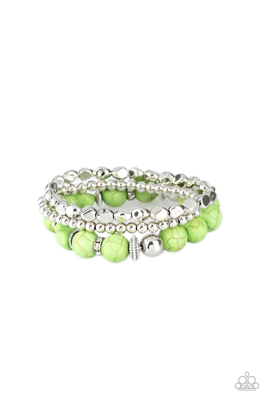 Rural Restoration - Green - Paparazzi Bracelet