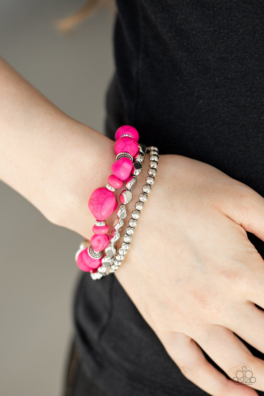 Rural Restoration - Pink - Paparazzi Bracelet