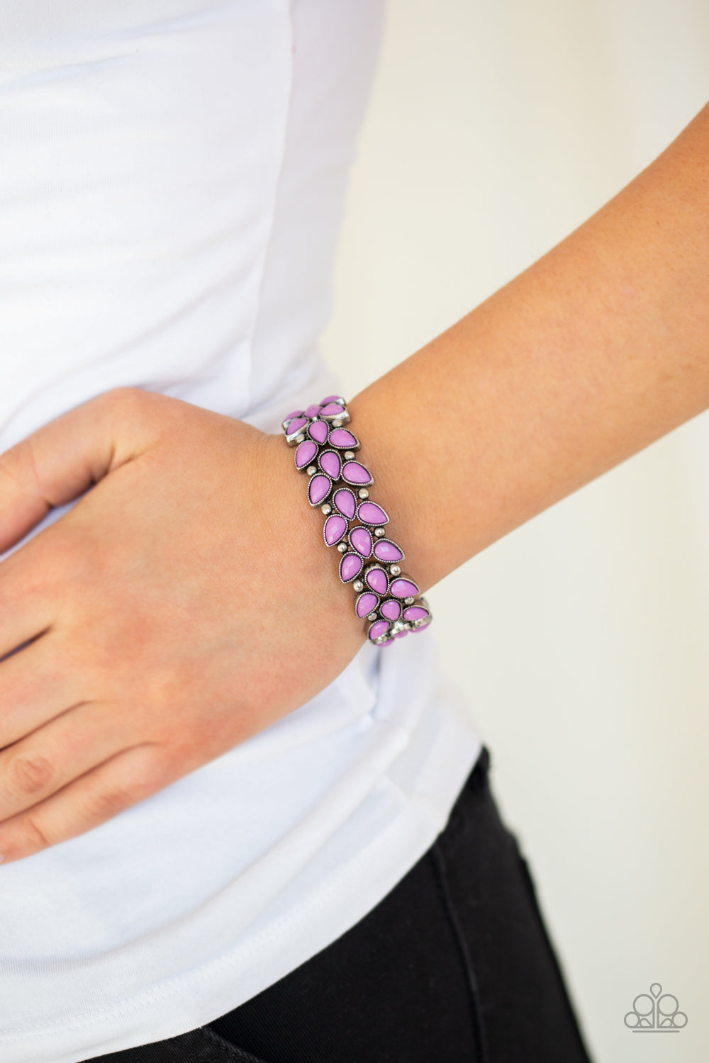 Vintage Venture - Purple - Paparazzi Bracelet