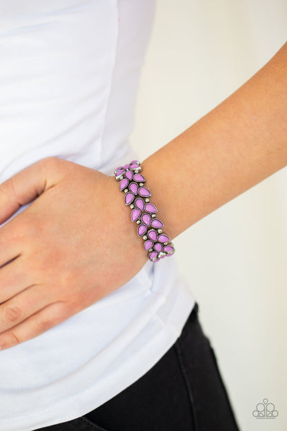Vintage Venture - Purple - Paparazzi Bracelet