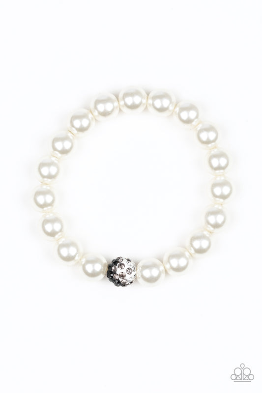 Voila! - White - Paparazzi Bracelet