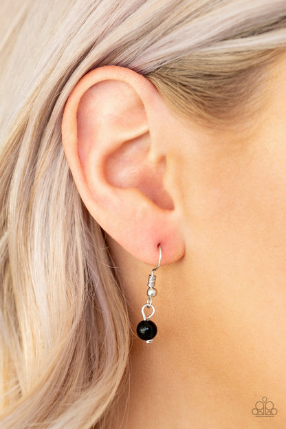 Time To Hit The ROAM - Black - Paparazzi Necklace