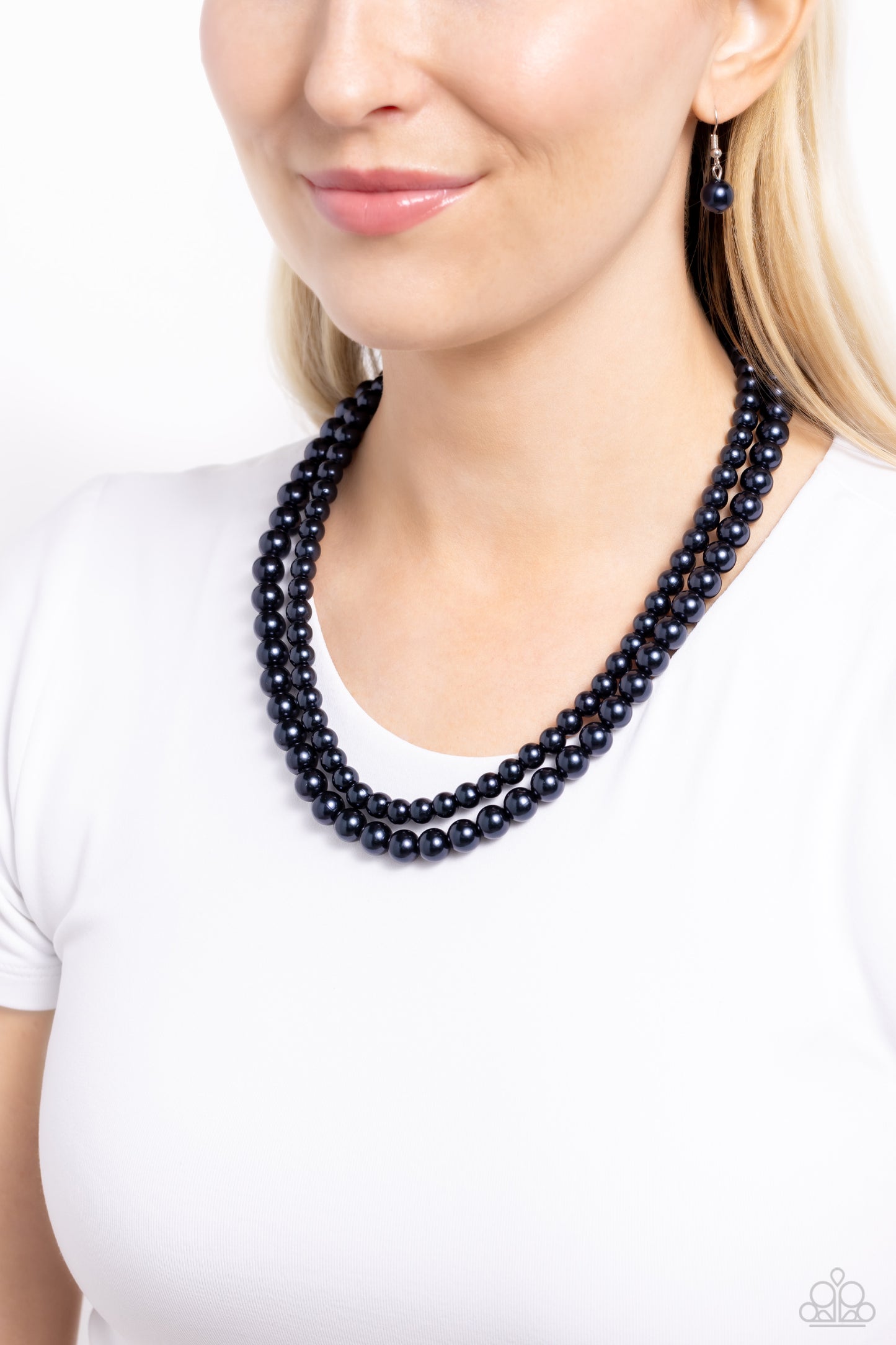 Woman Of The Century - Blue - Paparazzi Necklace