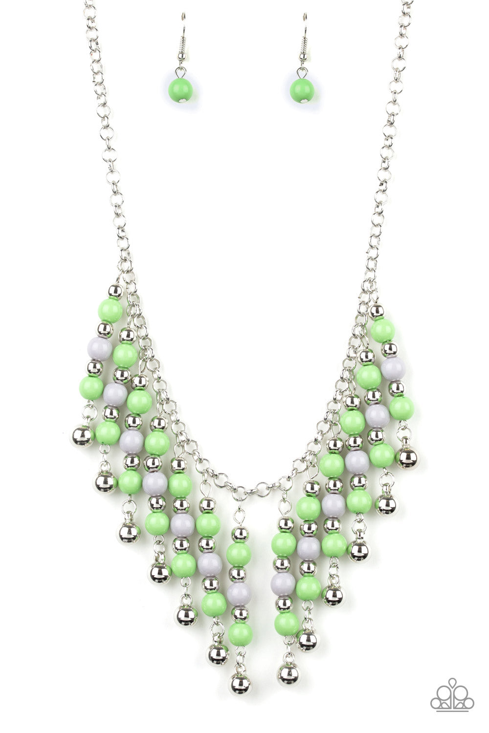 Your Sundae's Best - Green - Paparazzi Necklace
