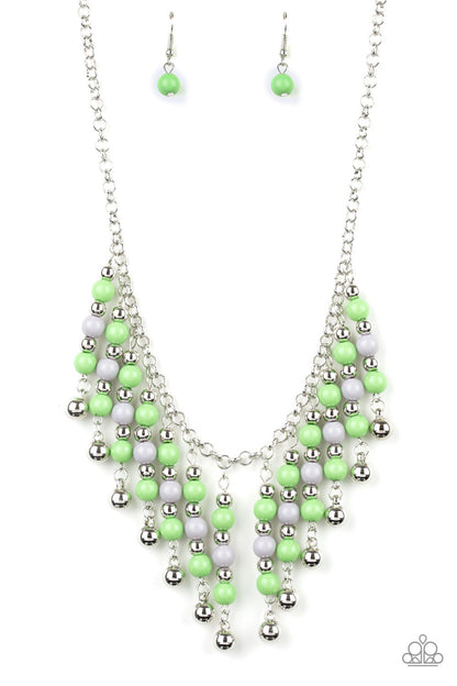 Your Sundae's Best - Green - Paparazzi Necklace