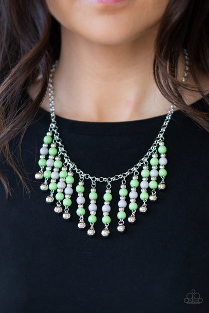 Your Sundae's Best - Green - Paparazzi Necklace