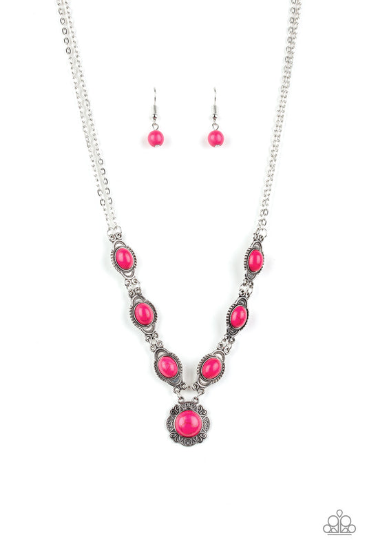 Desert Dreamin - Pink - Paparazzi Necklace