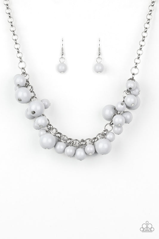 Walk This Broadway - Silver - Paparazzi Necklace