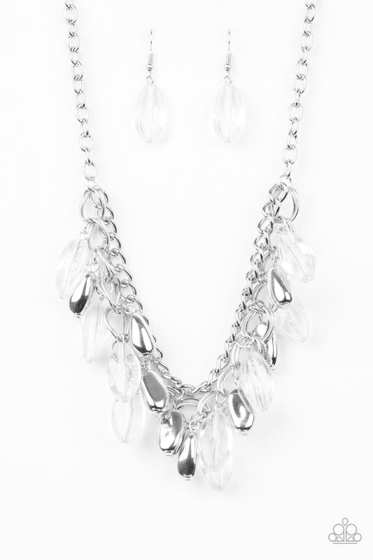 Spring Daydream - White - Paparazzi Necklace