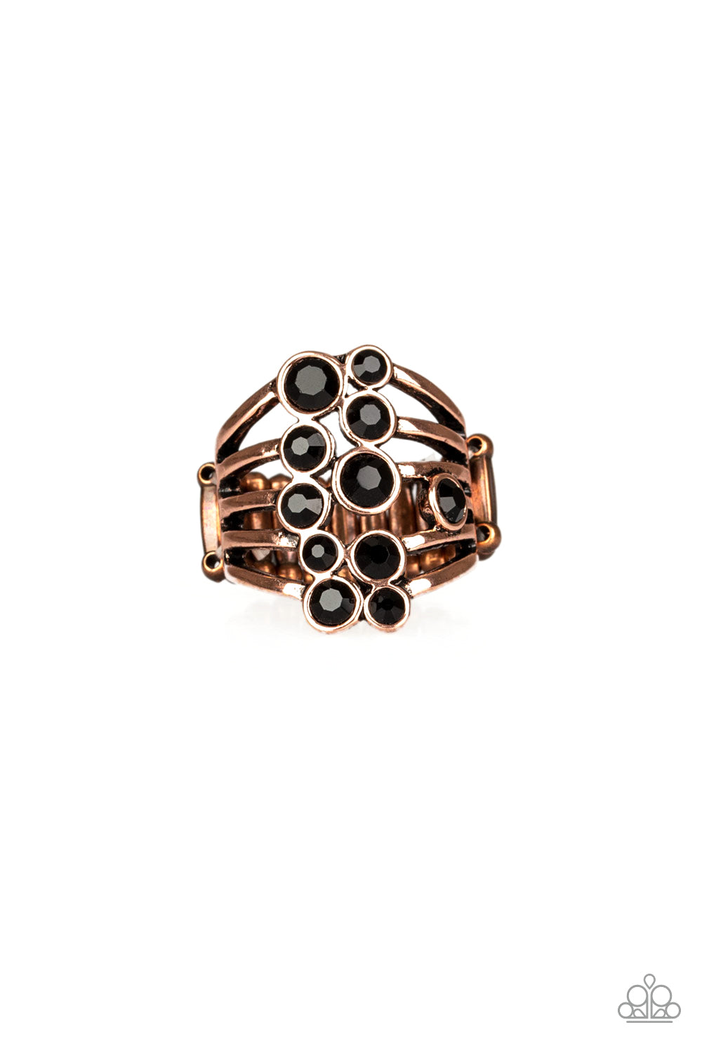 Meet In The Middle - Copper - Paparazzi Ring