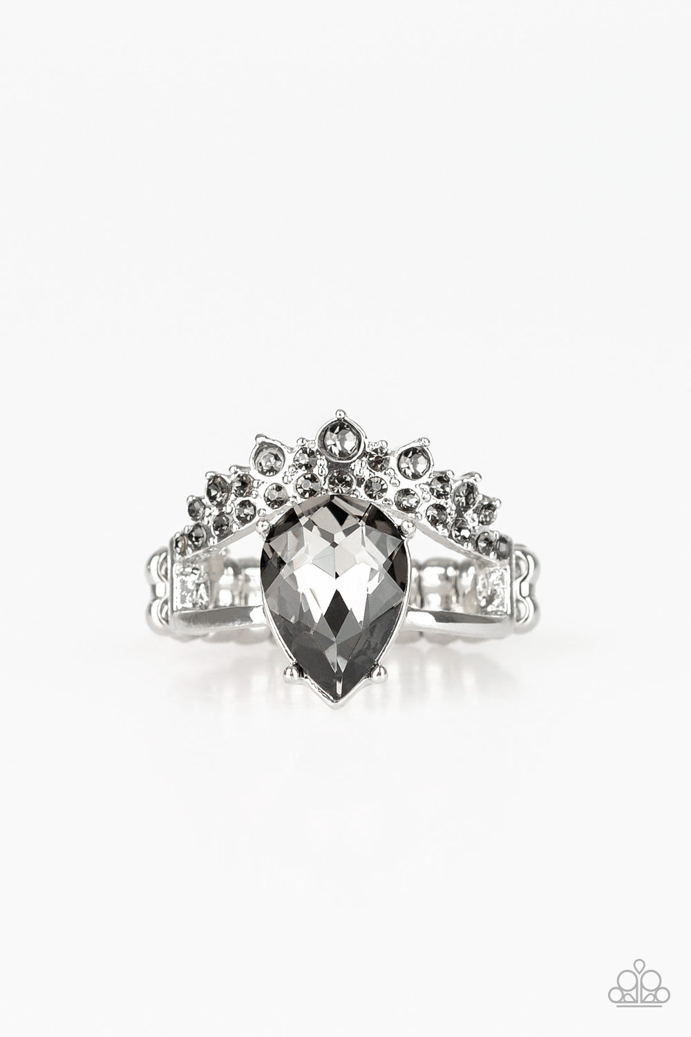 If The Crown Fits - Silver - Paparazzi  Ring