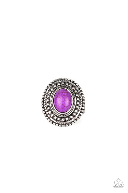 Terra Terrain - Purple Paparazzi Ring
