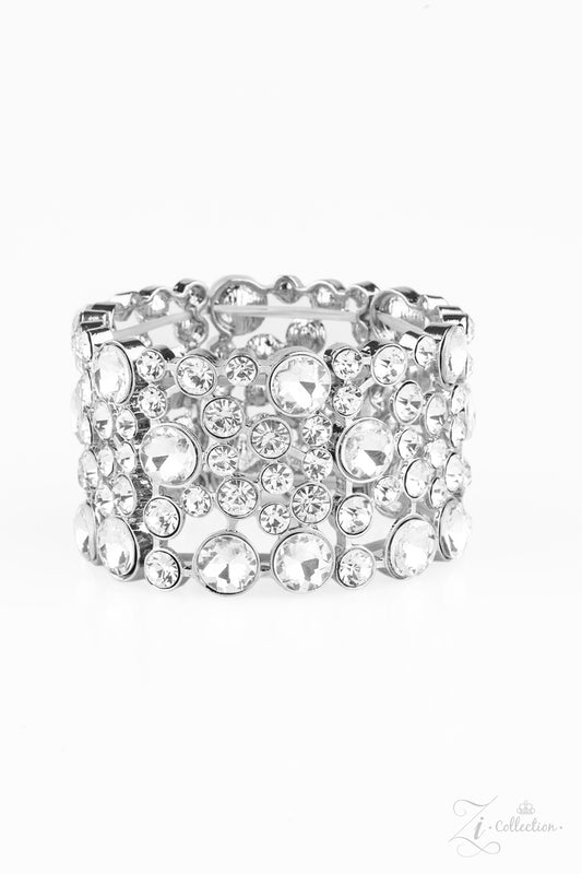 One Up - Paparazzi Life of the Party Empire Diamond Zi Encore Bracelet