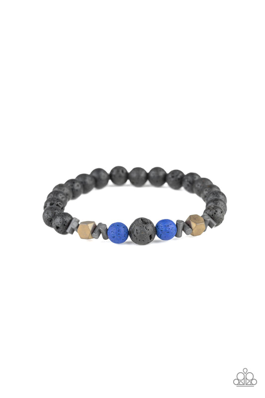 Empowered - Blue - Paparazzi Bracelet