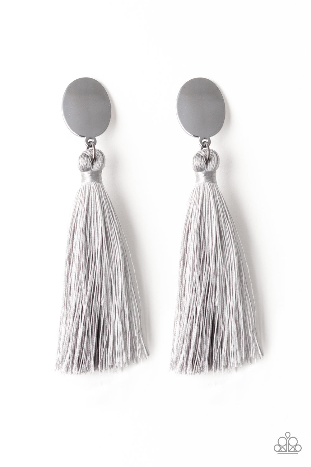 Va Va Plume - Silver Earrings