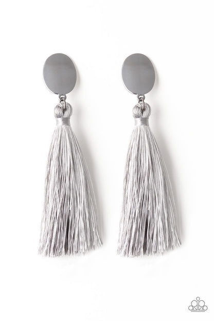 Va Va Plume - Silver Earrings