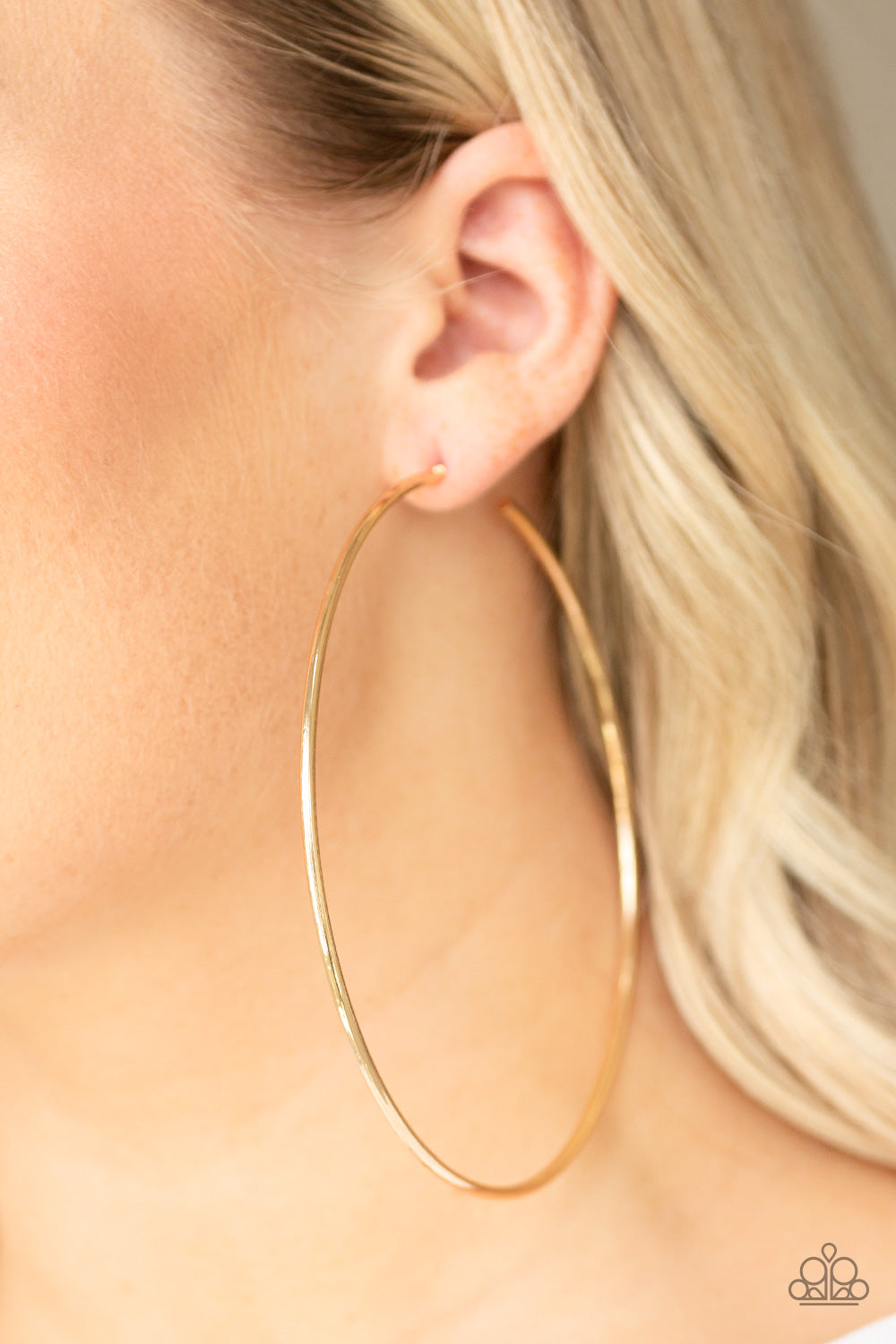 Extra Extra - Gold - Paparazzi Earrings