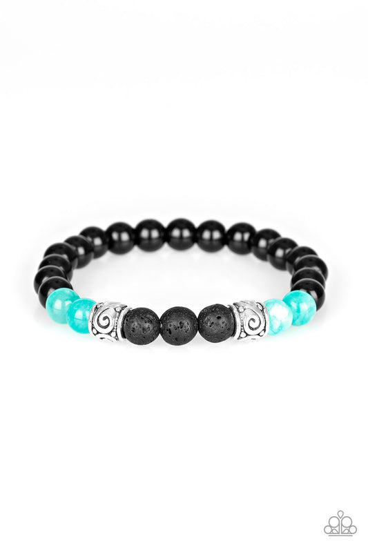 Proverb - Blue - Paparazzi Bracelet