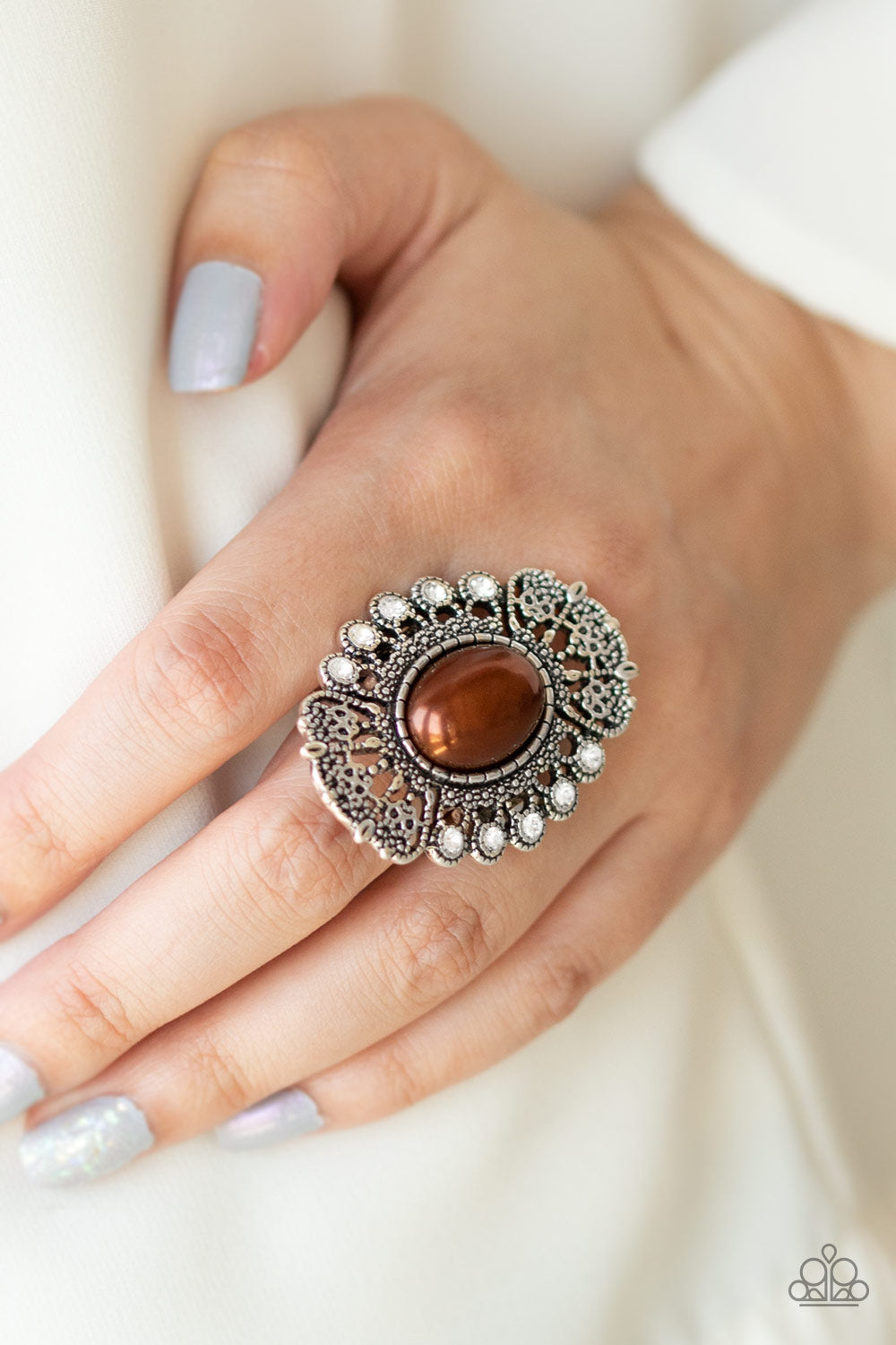 Radiantly Regal - Brown - Paparazzi Ring