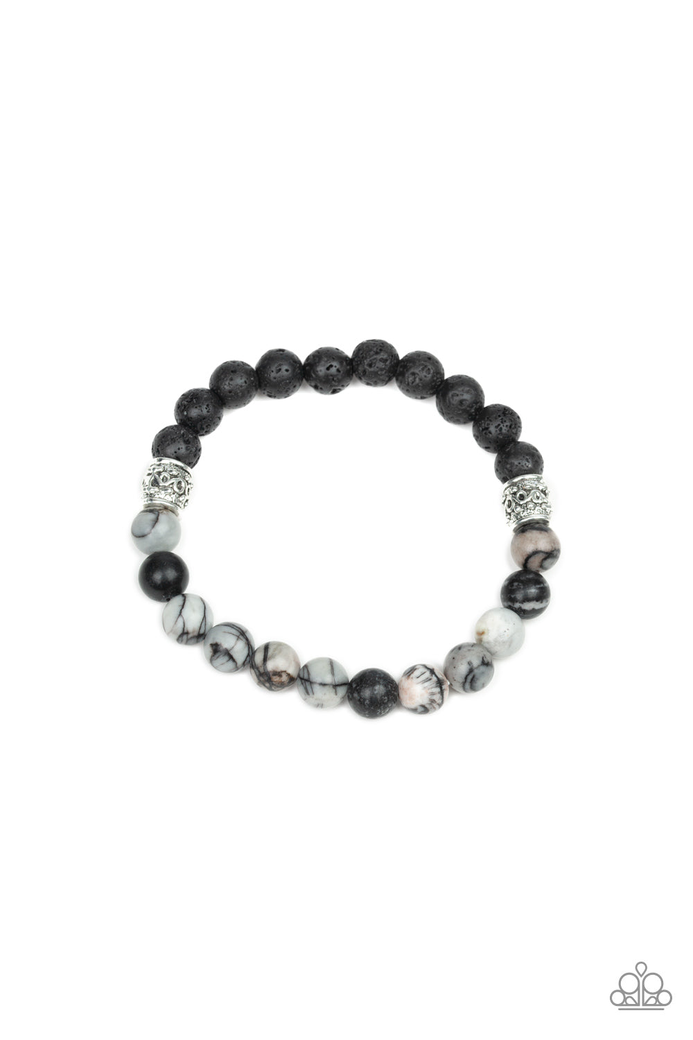 Take It Easy - Black - Paparazzi Bracelet