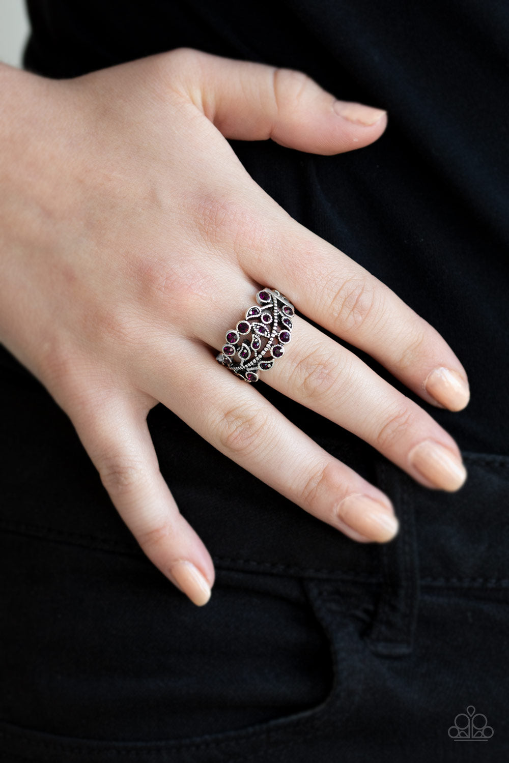 Bling Swing - Purple - Paparazzi Ring