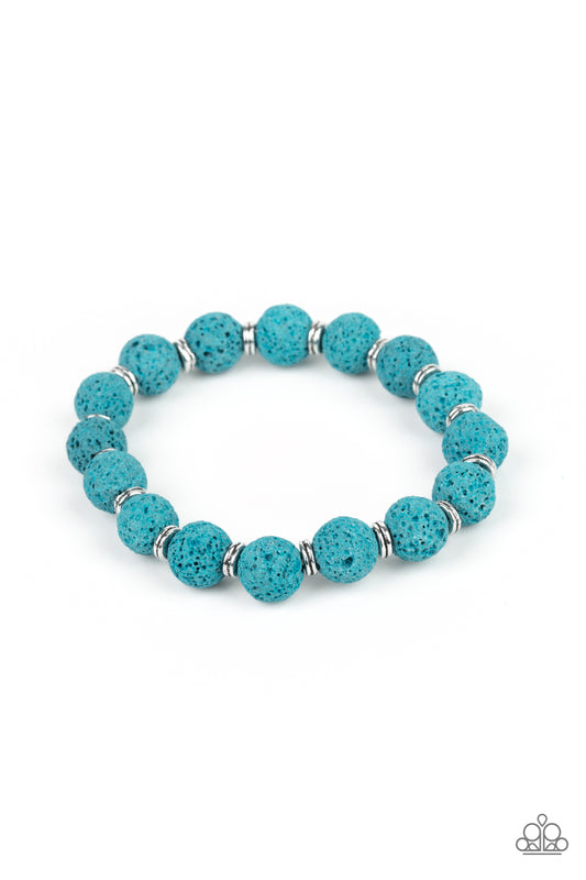 Luck - Blue - Paparazzi Bracelet