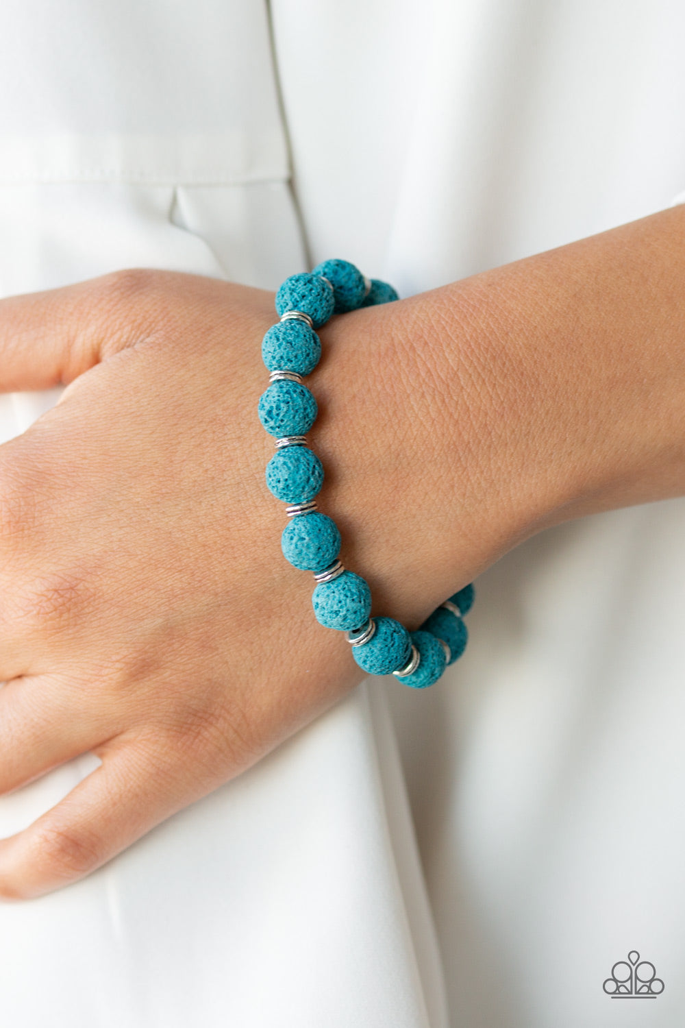 Luck - Blue - Paparazzi Bracelet