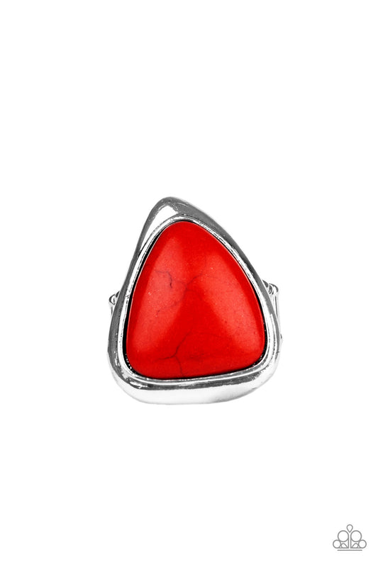 Stone Scene - Red Paparazzi Ring