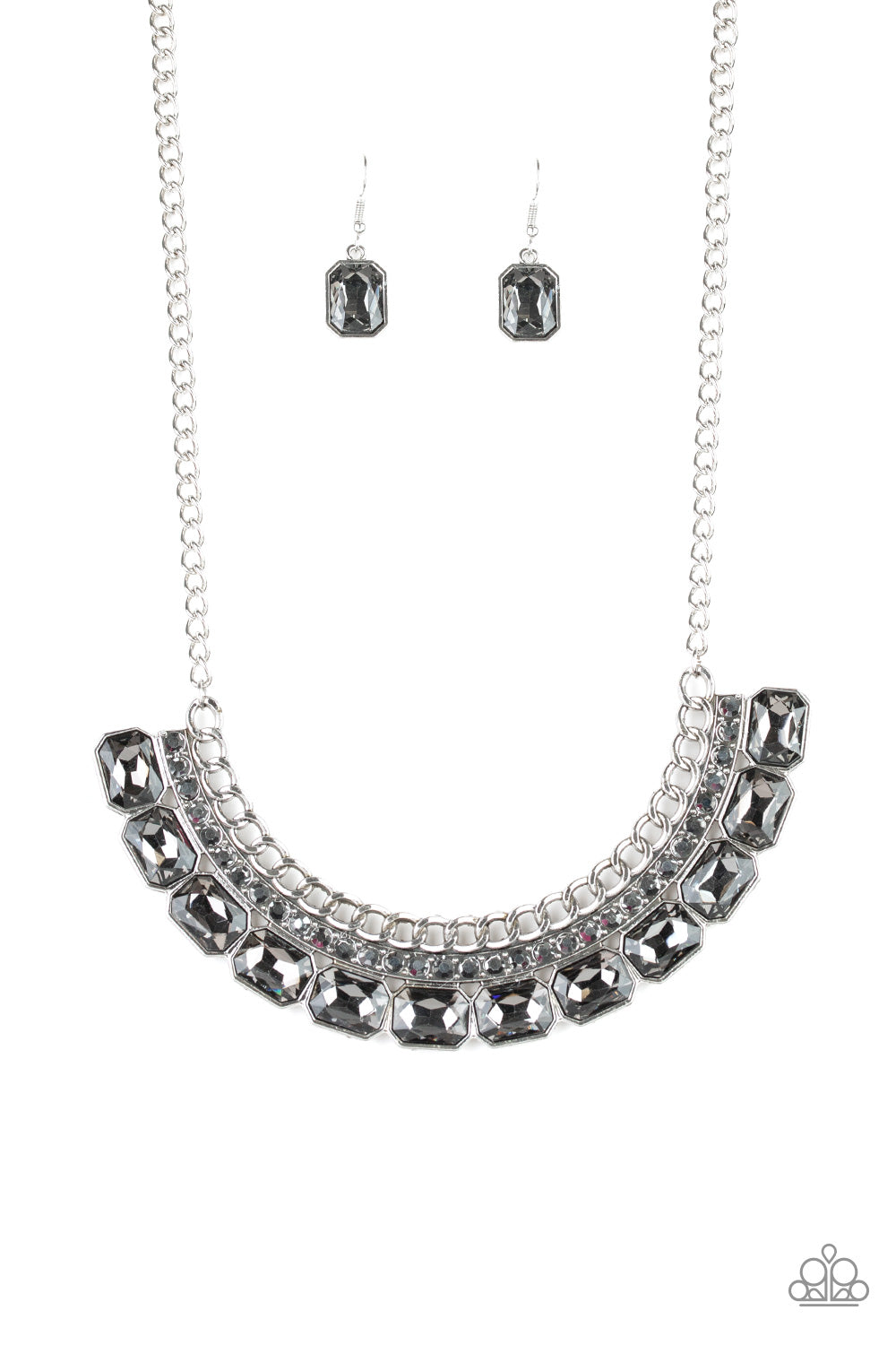 Killer Knockout - Silver - Paparazzi Necklace