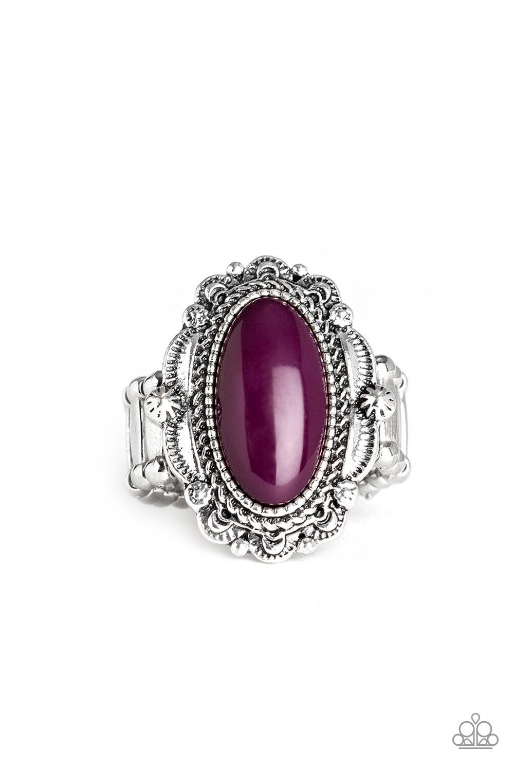 Malibu Majestic - Purple - Paparazzi Ring