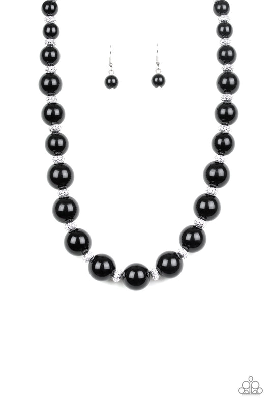 Uptown Heiress - Black - Paparazzi Necklace