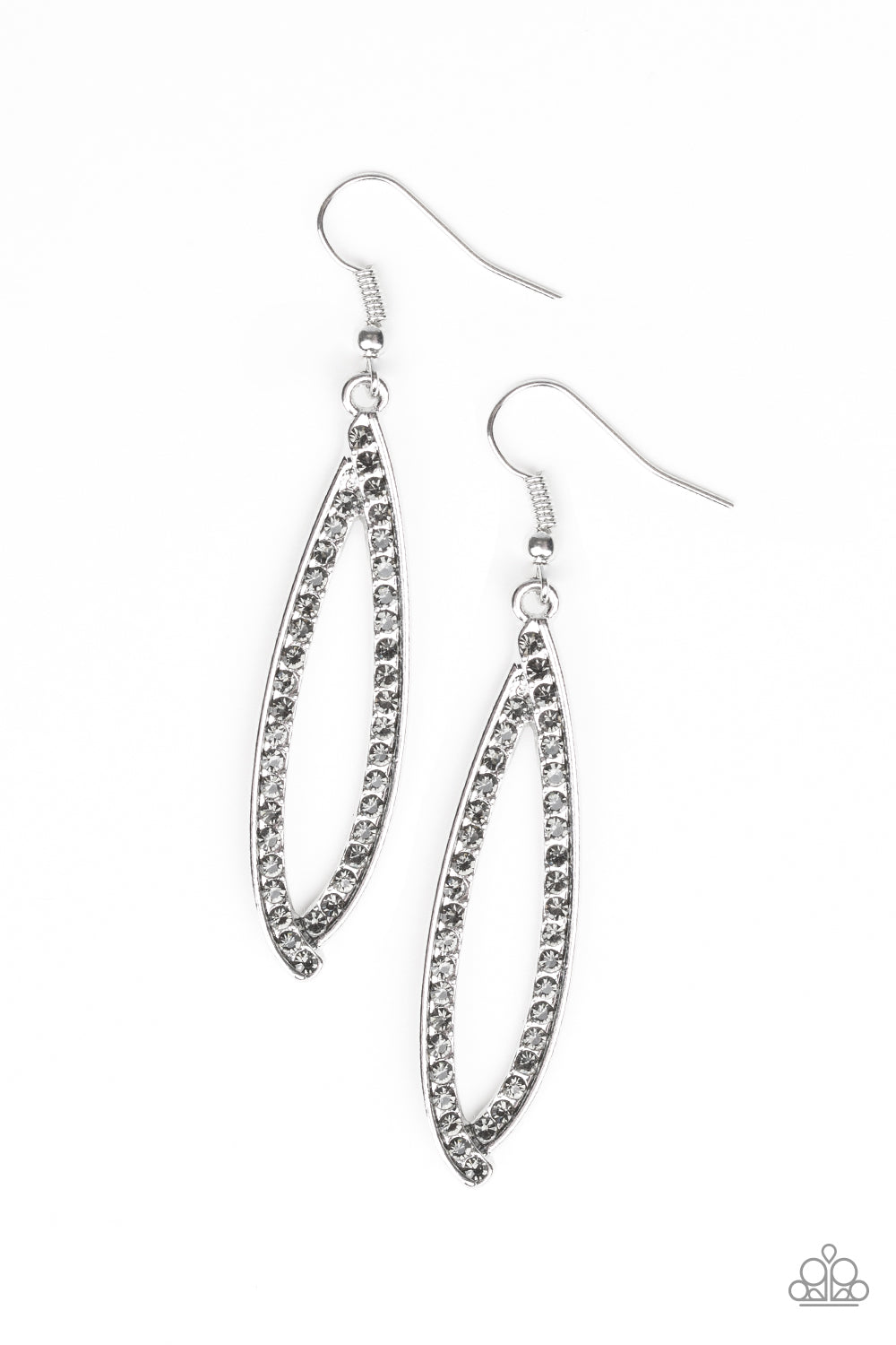 Treasure Trove Trinket - Silver - Paparazzi Earrings