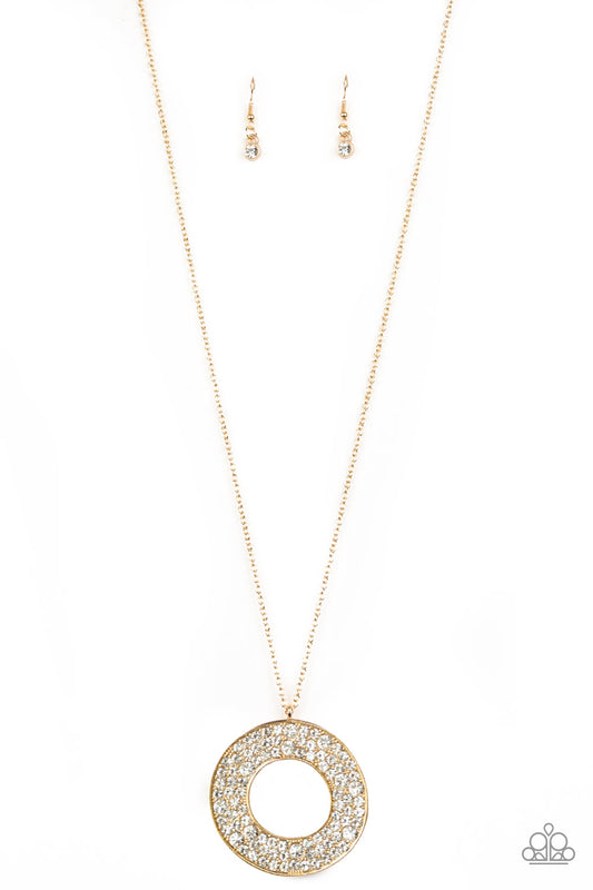 Bad Heir Day - Gold - Paparazzi Necklace