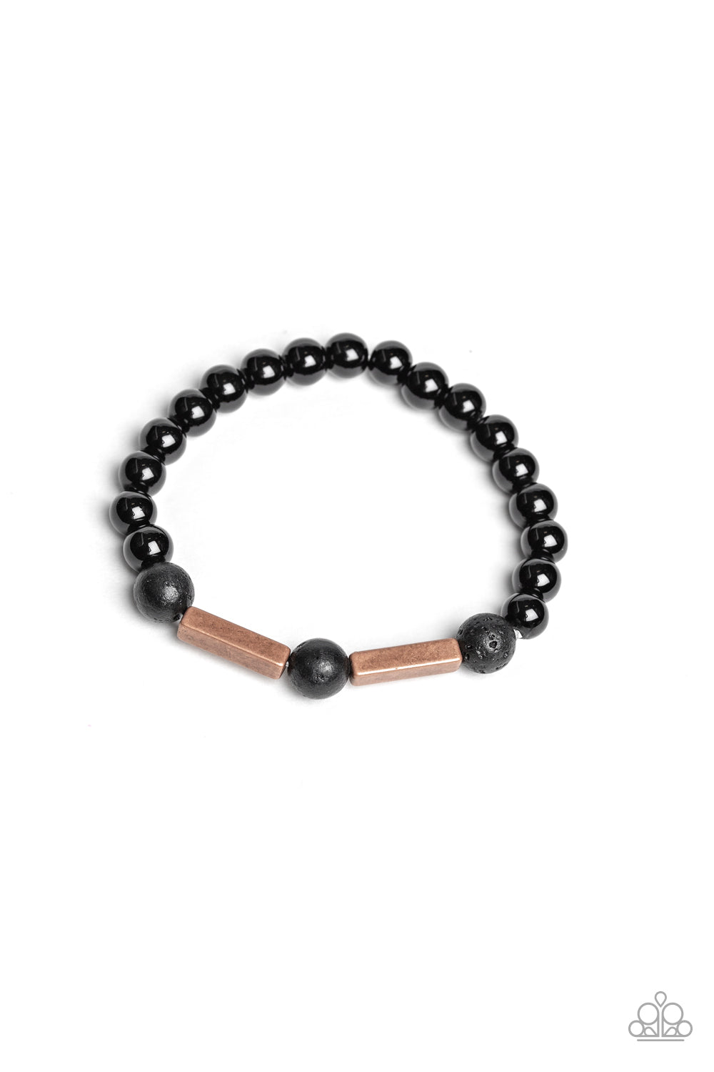 Metro Meditation - Copper - Paparazzi Bracelet