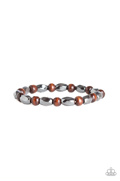 Resilient - Brown - Paparazzi Bracelet