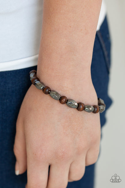 Resilient - Brown - Paparazzi Bracelet