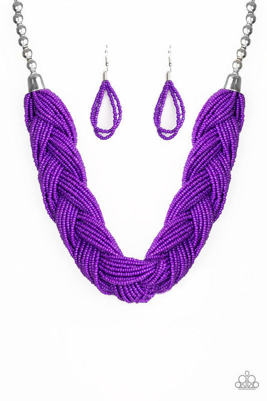 The Great Outback - Purple - Paparazzi Necklace