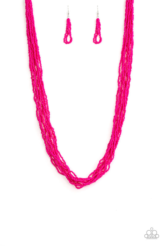 Congo Colada - Pink - Paparazzi Necklace