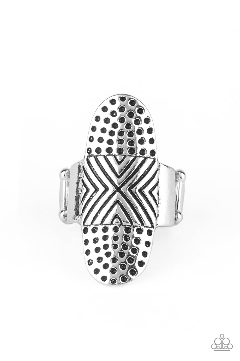 Guru Grunge - Silver - Paparazzi Ring