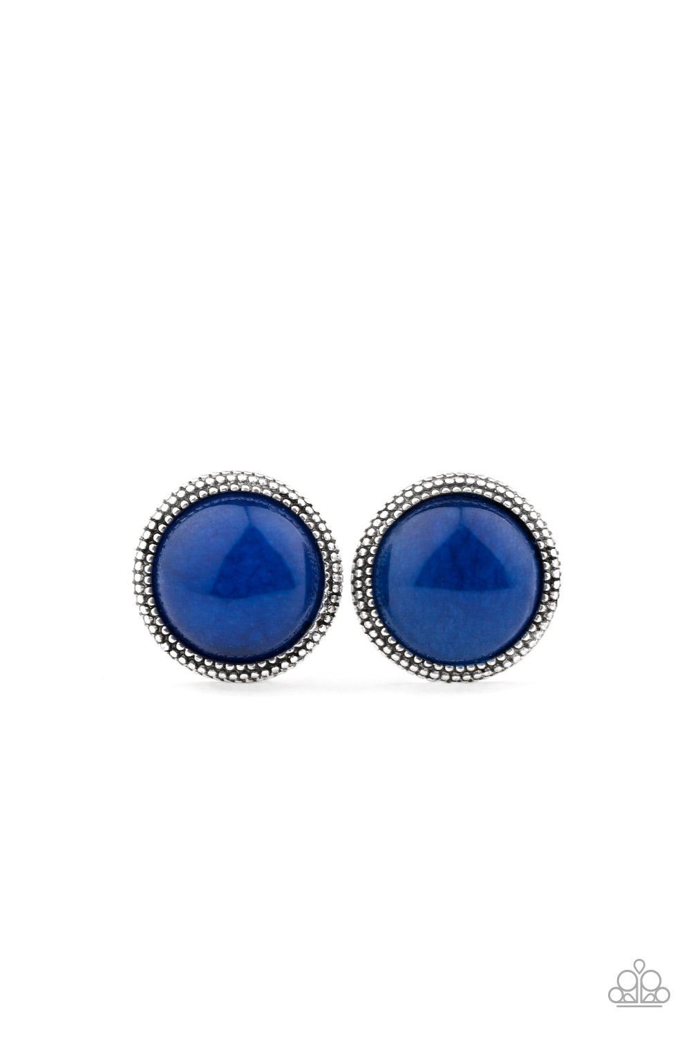 Desert Dew - Blue - Paparazzi Earrings