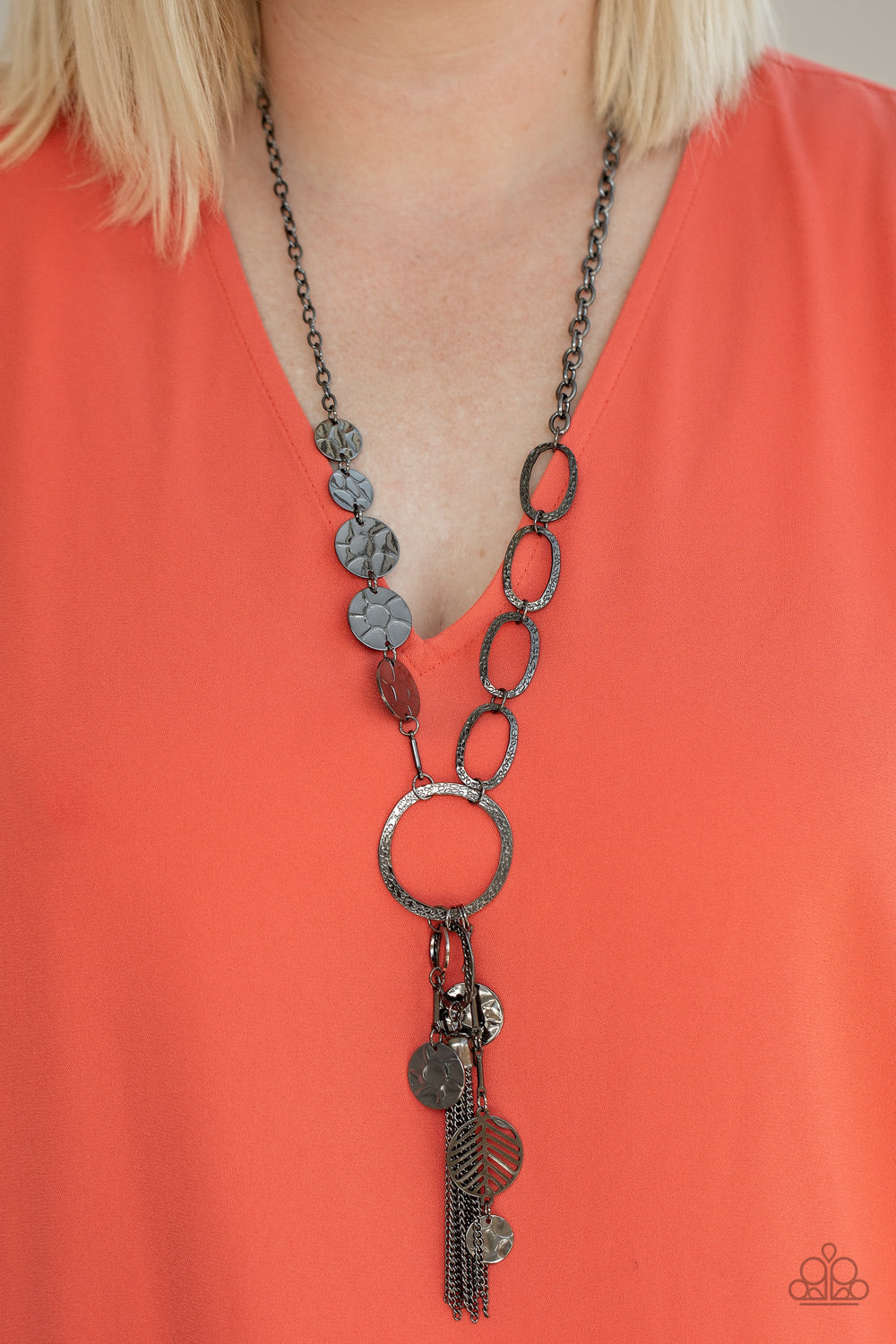 Trinket Trend - Black Paparazzi Necklace