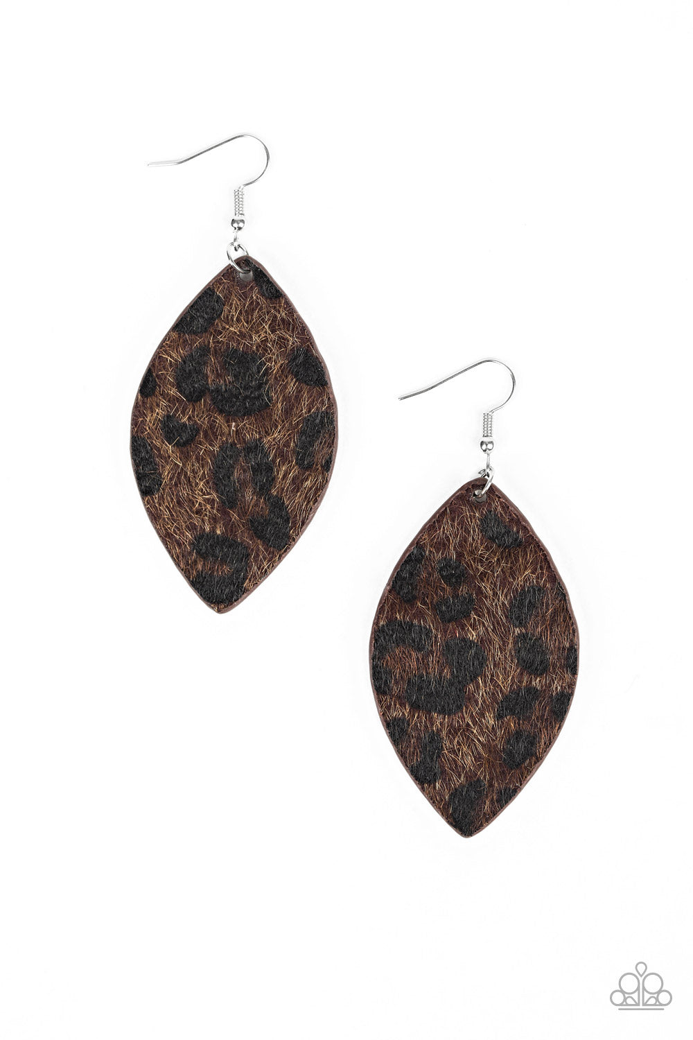 Grr-irl Power! - Brown - Paparazzi Earrings