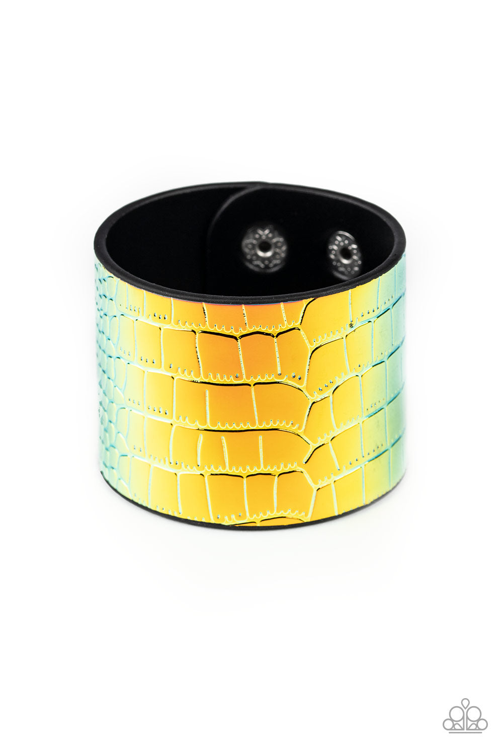 Chroma Croc - Multi - Paparazzi Bracelet