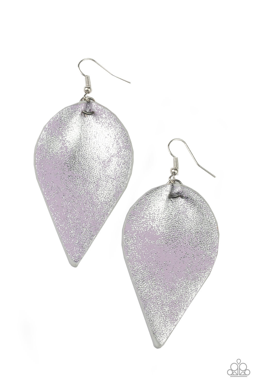 Enchanted Shimmer - Purple - Paparazzi Earrings